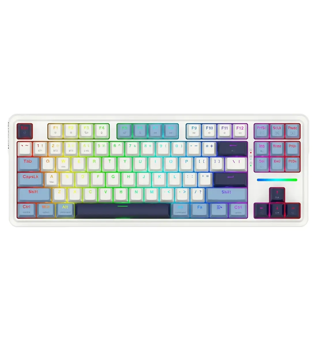 کیبورد مخصوص بازی ردراگون مدل K728WBB PRO RGB